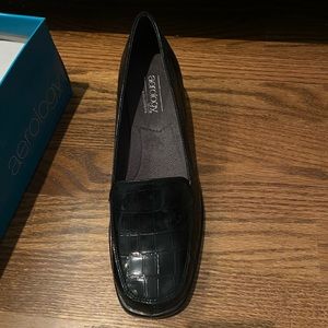 Up tempo black croco women’s shoe size 8.5